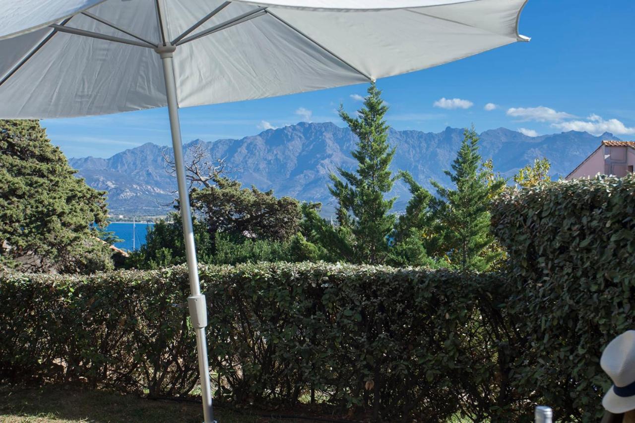 Mare Appart Avec Jardin Et Bbq Vue Mer Et Montagne Plage Et Port A 2 Pas Кальві Екстер'єр фото